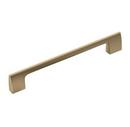 6-5/16 in. Center-to-Center Cabinet Pull in Golden Champagne