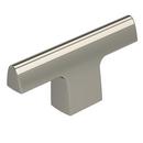 RIVA 2-1/2 IN (64 MM) LENGTH POLISHED NICKEL CABINET KNOB 