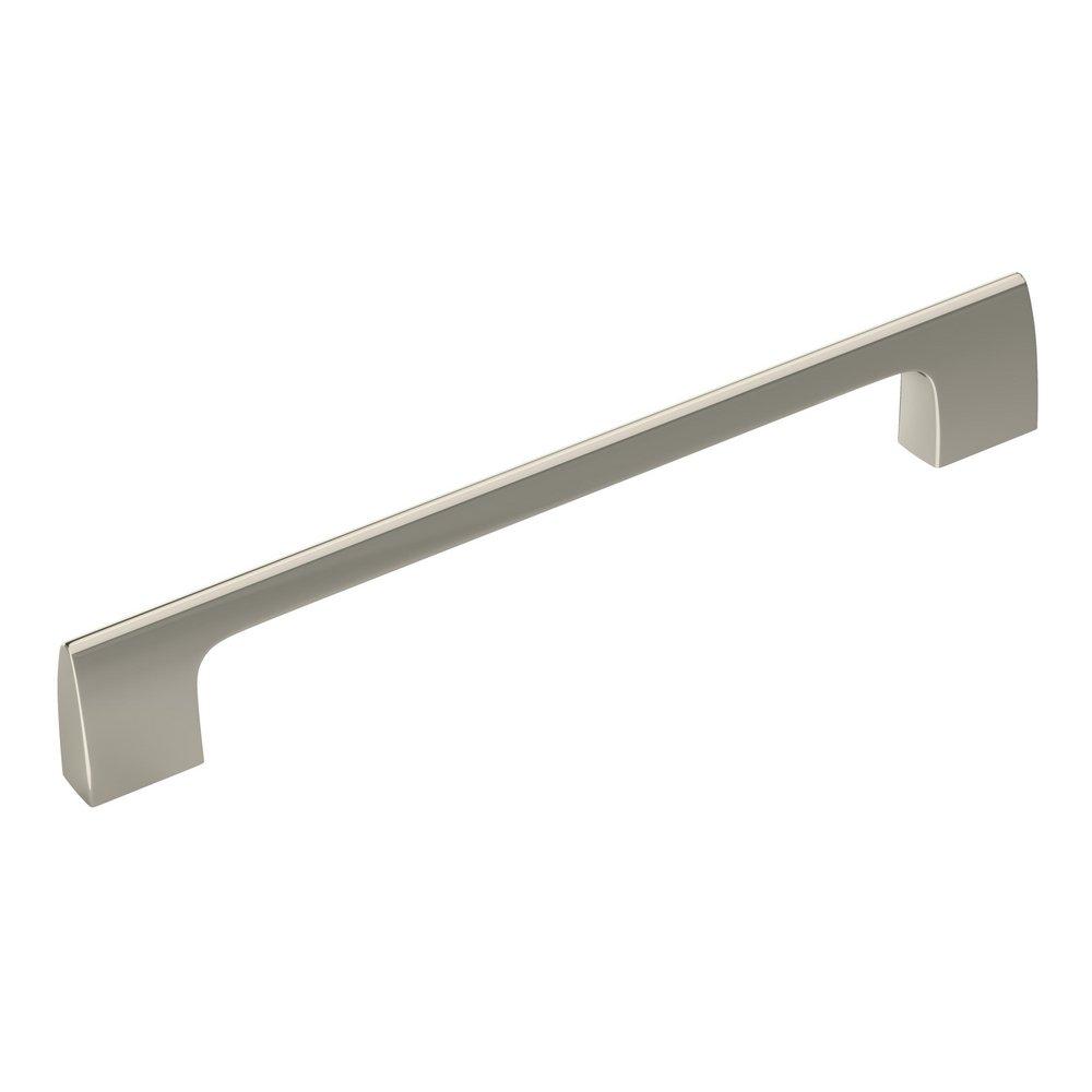 RIVA 6-5/16 IN (160 MM) CENTER-TO-CENTER POLISHED NICKEL CABINET PULL 
