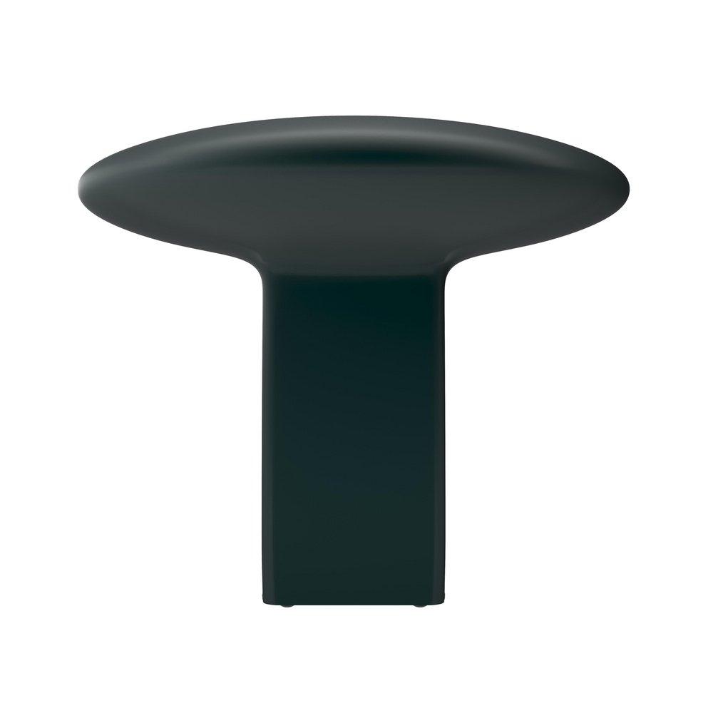 Amerock Matte Black 1-3/8 in. Oval Knob 