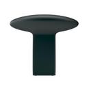 Amerock Matte Black 1-3/8 in. Oval Knob 