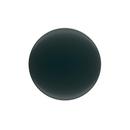 Amerock Matte Black 1-3/8 in. Oval Knob 
