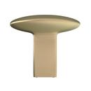 Amerock Golden Champagne 1-3/8 in. Oval Knob 