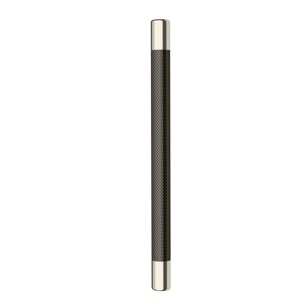 Amerock Polished Nickel/Gunmetal Cabinet Pull in Polished Nickel 