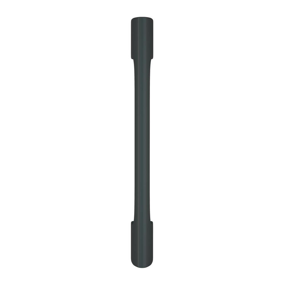 Amerock Matte Black 1-3/8 in. Cabinet Pull 