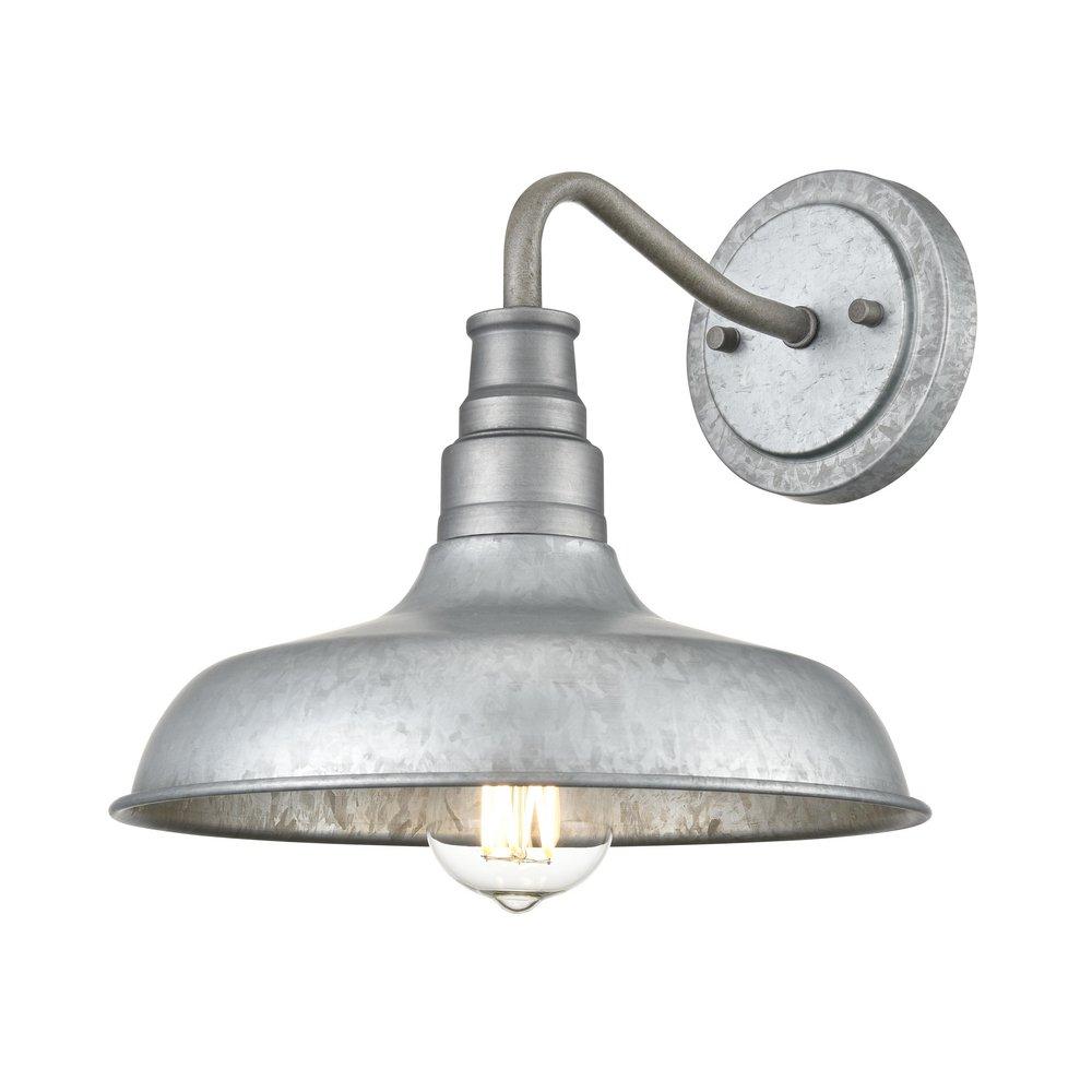 Millennium Lighting Galvanized Outdoor Wall Sconce 