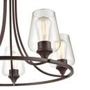 Millennium Lighting Rubbed Bronze 60W 5-Light Medium E-26 Chandelier 