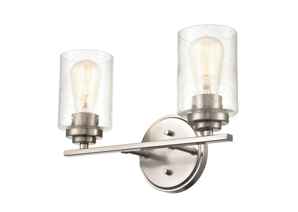Millennium Lighting Satin Nickel 2-Light Vanity Fixture 