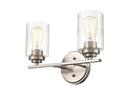 Millennium Lighting Satin Nickel 2-Light Vanity Fixture 