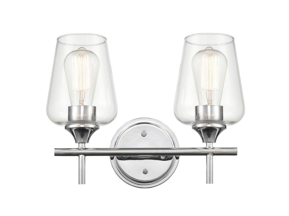 Millennium Lighting Chrome 2-Light Vanity Fixture 