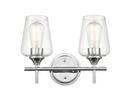 Millennium Lighting Chrome 2-Light Vanity Fixture 