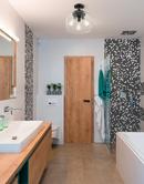 Millennium Lighting Matte Black 100W 3-Light Medium E-26 Semi-Flush Mount Ceiling Fixture 