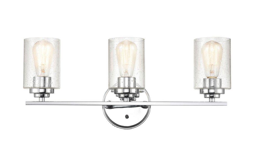Millennium Lighting Chrome 3-Light Vanity Fixture 