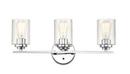 3-Light Vanity Fixture in Chrome