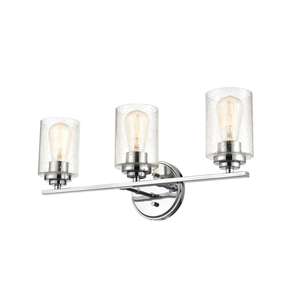 Millennium Lighting Chrome 100W 3-Light Medium E-26 Vanity Fixture 