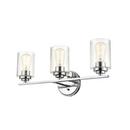 Millennium Lighting Chrome 100W 3-Light Medium E-26 Vanity Fixture 