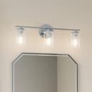 Millennium Lighting Chrome 100W 3-Light Medium E-26 Vanity Fixture 