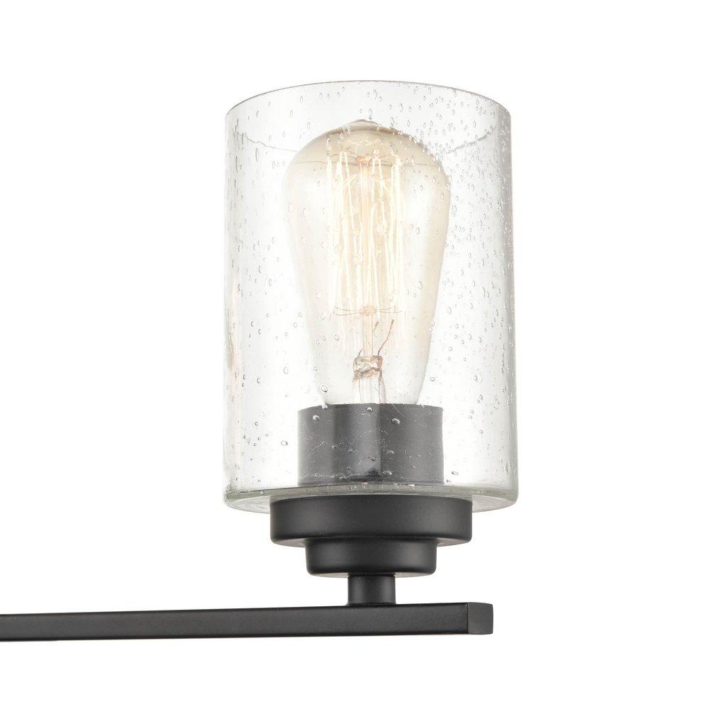 Millennium Lighting Matte Black 100W 4-Light Medium E-26 Vanity Fixture 