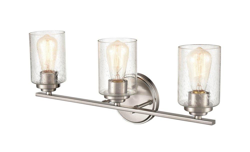 Millennium Lighting Satin Nickel 3-Light Vanity Fixture 