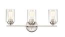 Millennium Lighting Satin Nickel 3-Light Vanity Fixture 