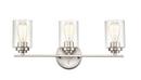 Millennium Lighting Satin Nickel 100W 3-Light Medium E-26 Vanity Fixture 
