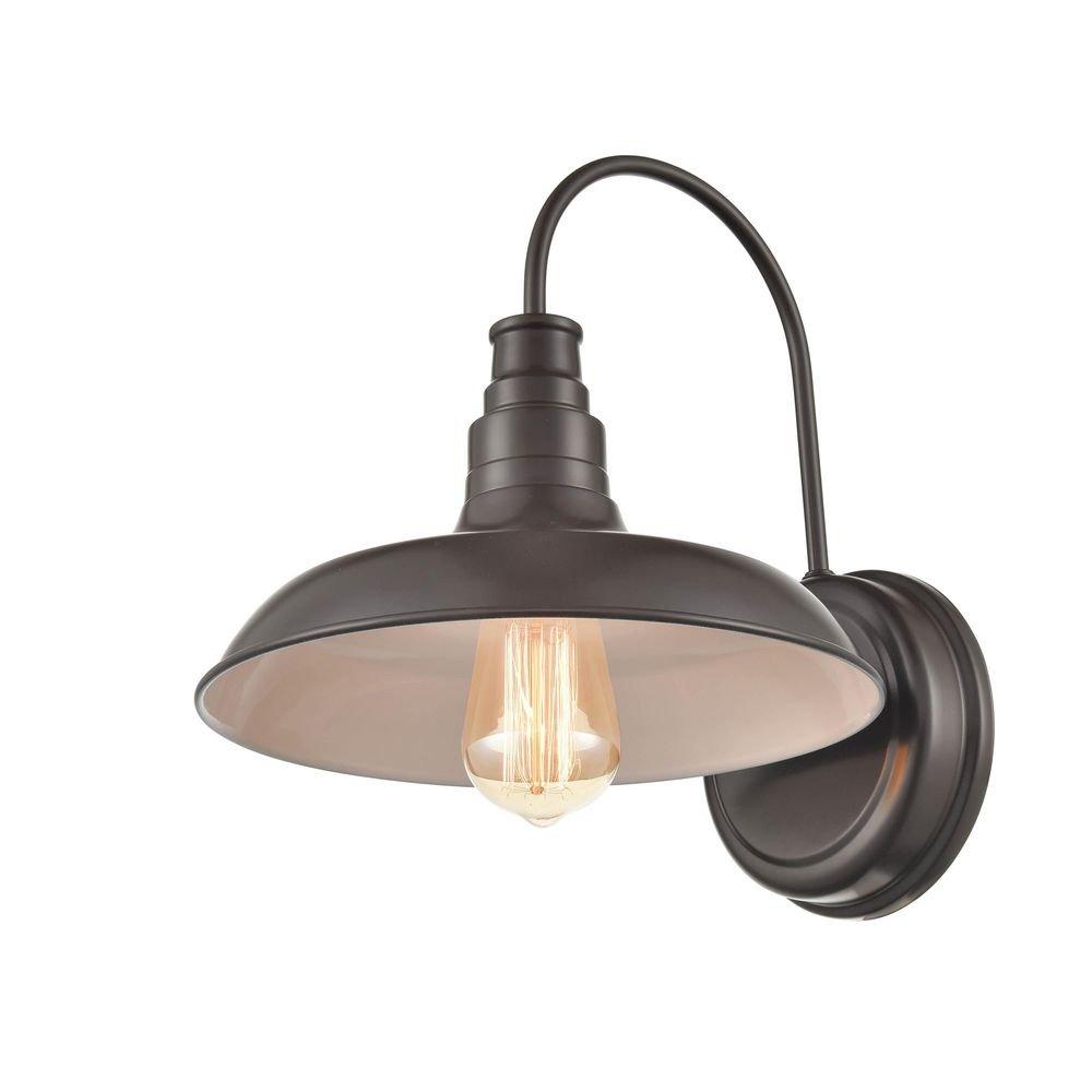 Millennium Lighting Powder Coated Bronze 100W 1-Light Medium E-26 Outdoor Wall Sconce 