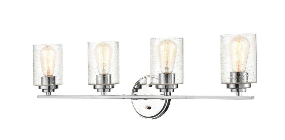 Millennium Lighting Chrome 4-Light Vanity Fixture 