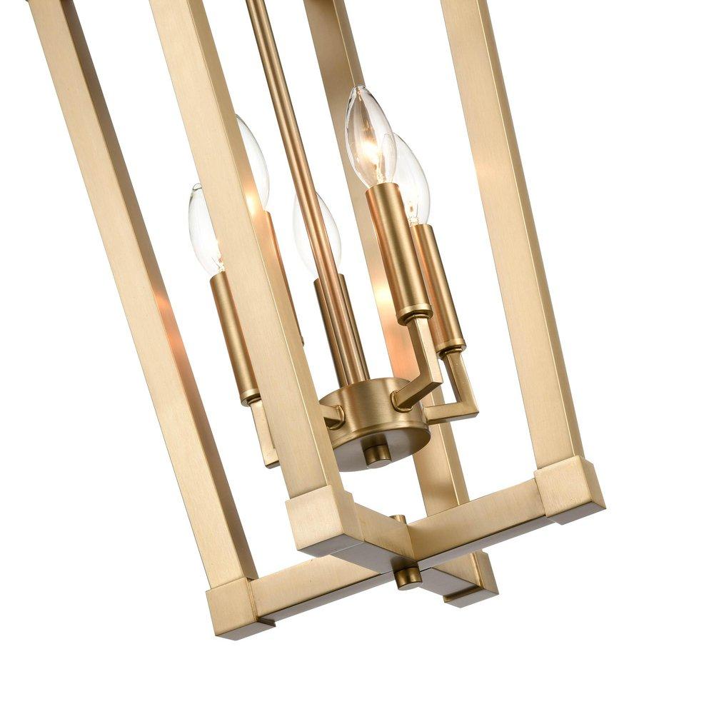 Millennium Lighting Modern Gold 5-Light Pendant Light 