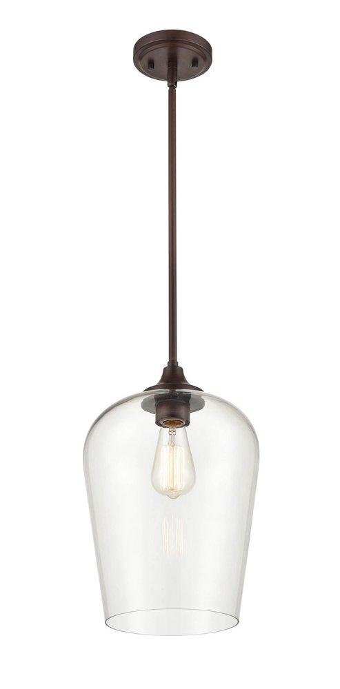 Millennium Lighting Rubbed Bronze 1-Light Mini-Pendant Light 