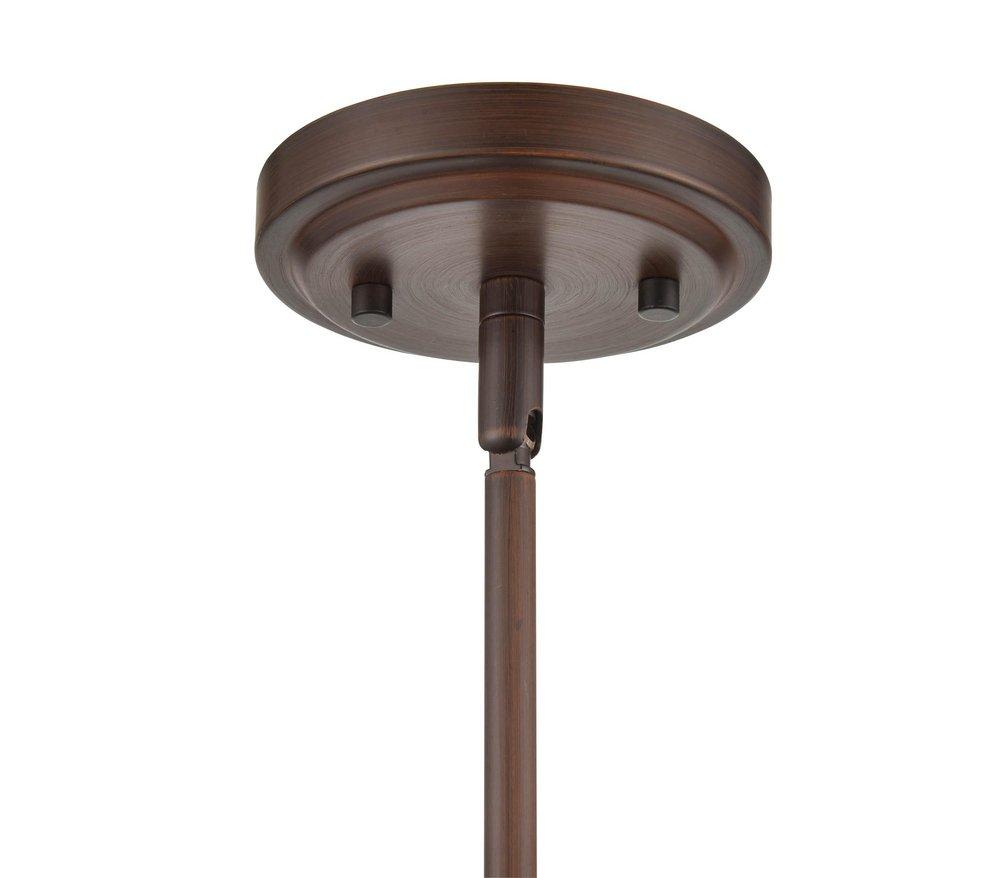 Millennium Lighting Rubbed Bronze 100 W 1-Light Medium-E26 Mini-Pendant Light 