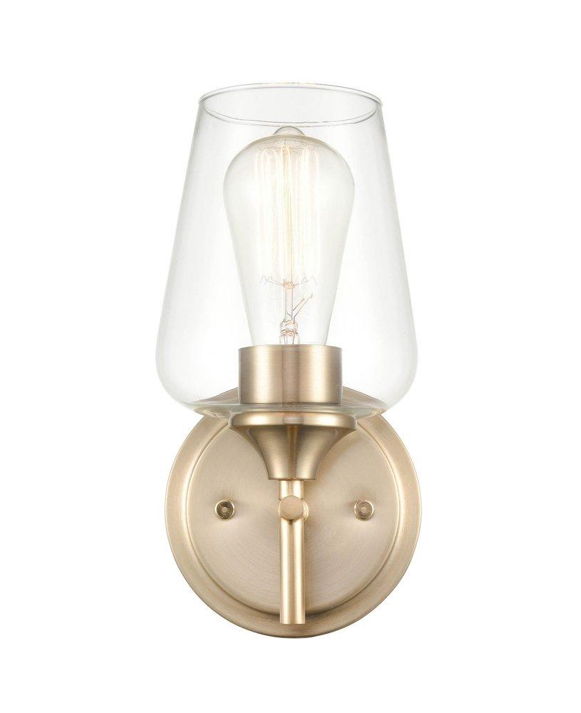 Millennium Lighting Modern Gold 100W 1-Light Medium E-26 Vanity Fixture 