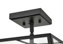 Millennium Lighting Powder Coat Black 60W 2-Light Medium E-26 Outdoor Ceiling Fixture 