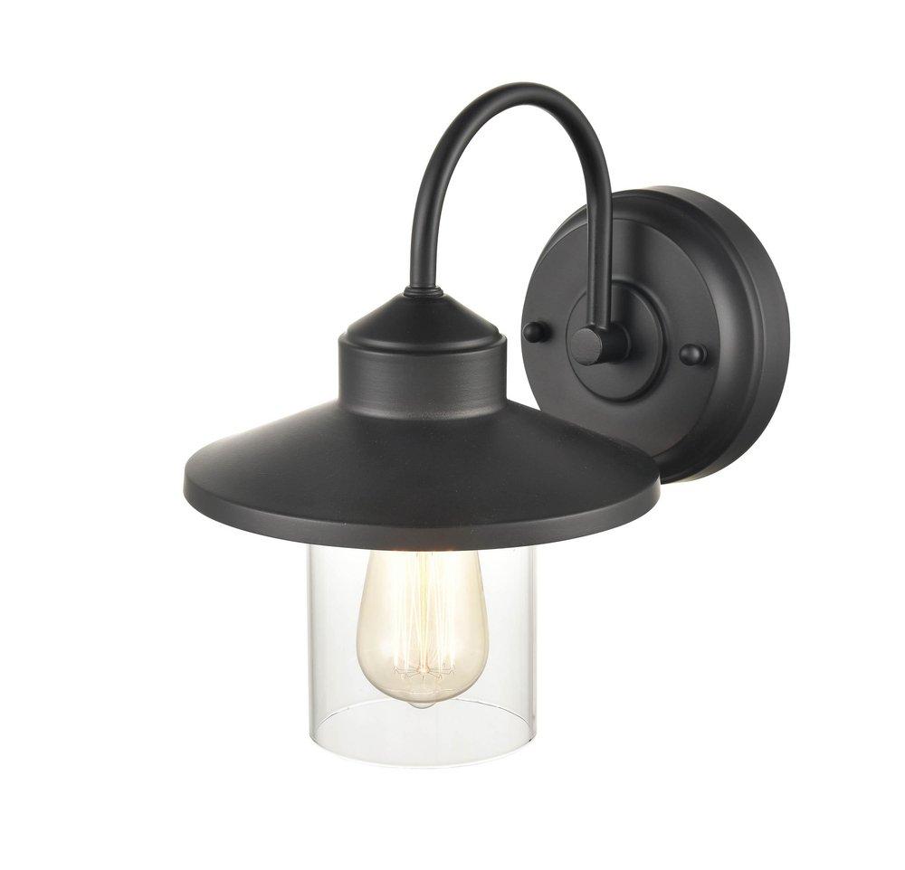 Millennium Lighting Powder Coated Black 1-Light Outdoor Wall Sconce 