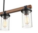 Millennium Lighting Matte Black 4-Light Island Light 