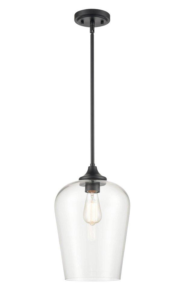 Millennium Lighting Matte Black 1-Light Mini-Pendant Light 
