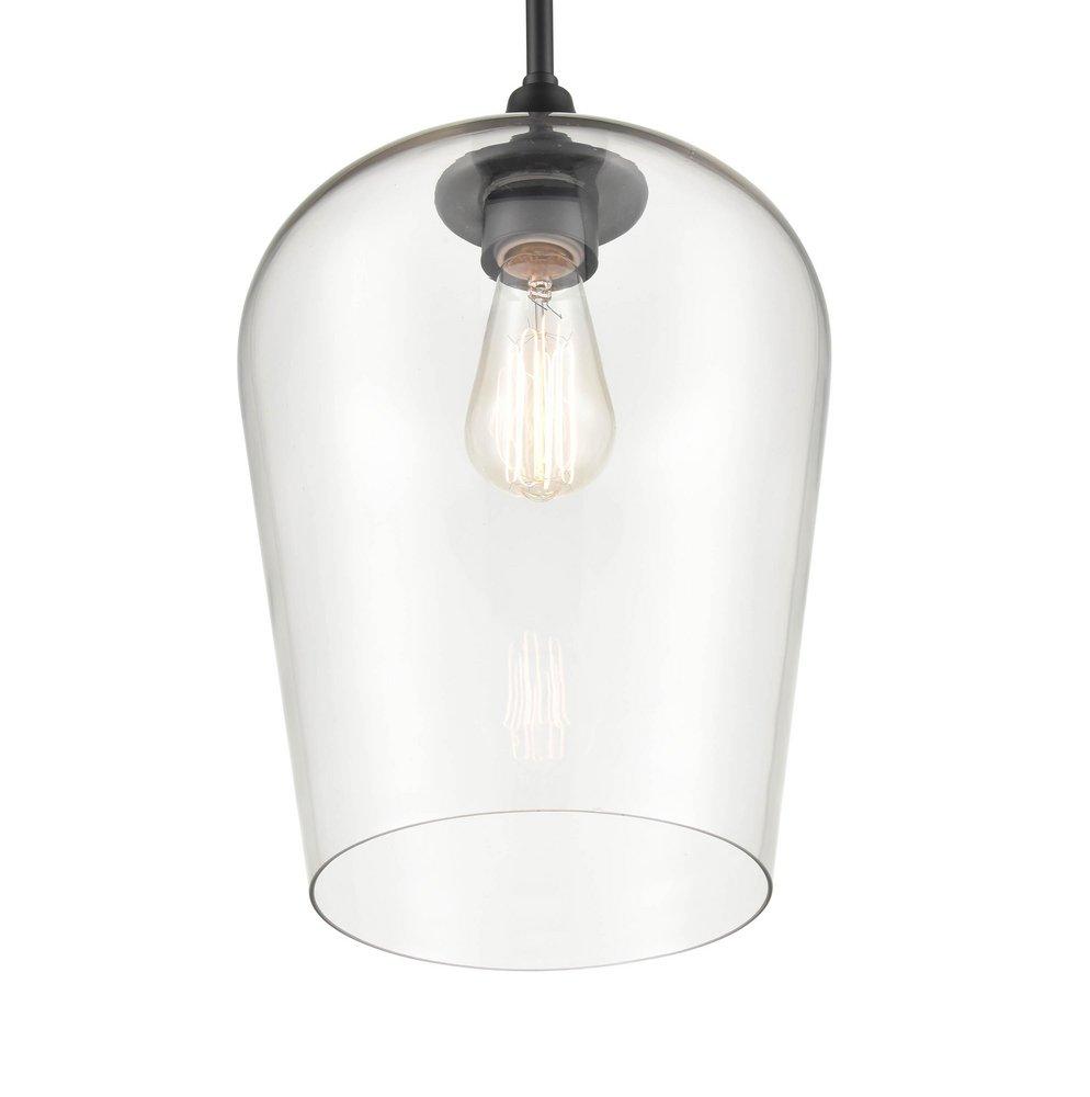 Millennium Lighting Matte Black 100 W 1-Light Medium-E26 Mini-Pendant Light 