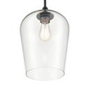 Millennium Lighting Matte Black 100 W 1-Light Medium-E26 Mini-Pendant Light 