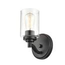 Millennium Lighting Matte Black 1-Light Wall Sconce 