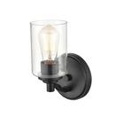 Millennium Lighting Matte Black 100W 1-Light Medium E-26 Vanity Fixture 