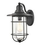 Millennium Lighting Powder Coated Black Outdoor Wall Sconce 