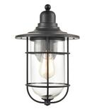 Millennium Lighting Powder Coated Black Outdoor Wall Sconce 