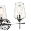 Millennium Lighting Chrome 100W 3-Light Medium E-26 Vanity Fixture 