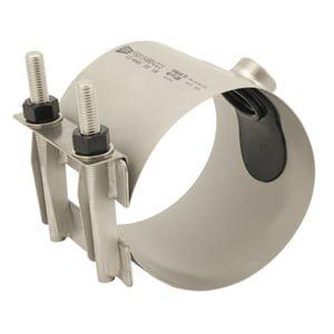Ford Meter Box 6 in. CC Stainless Steel Single Band Saddle 