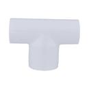White PVC Schedule 40 Tee 
