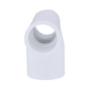 White Slip Reducing Schedule 40 PVC Tee 