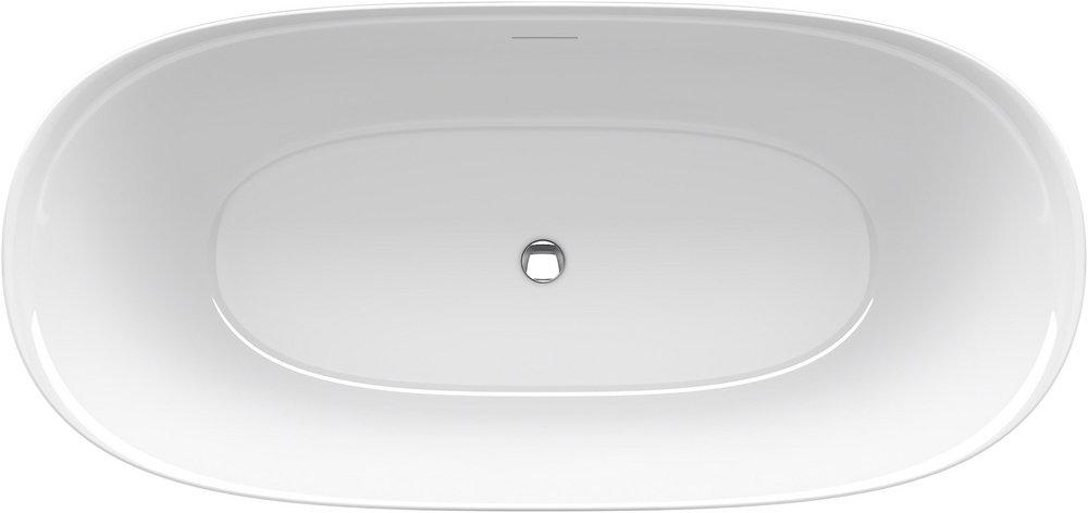 Sterling White 66-15/16 x 31-1/2 in. Freestanding Bathtub Center 