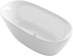 66-15/16 x 31-1/2 in. Freestanding Bathtub Center in White