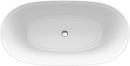 Sterling White 59-1/16 x 29-9/16 in. Freestanding Bathtub Center 