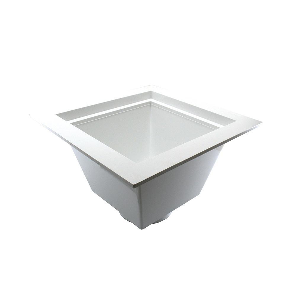 4 in. PVC Hub Fit Floor Sink 