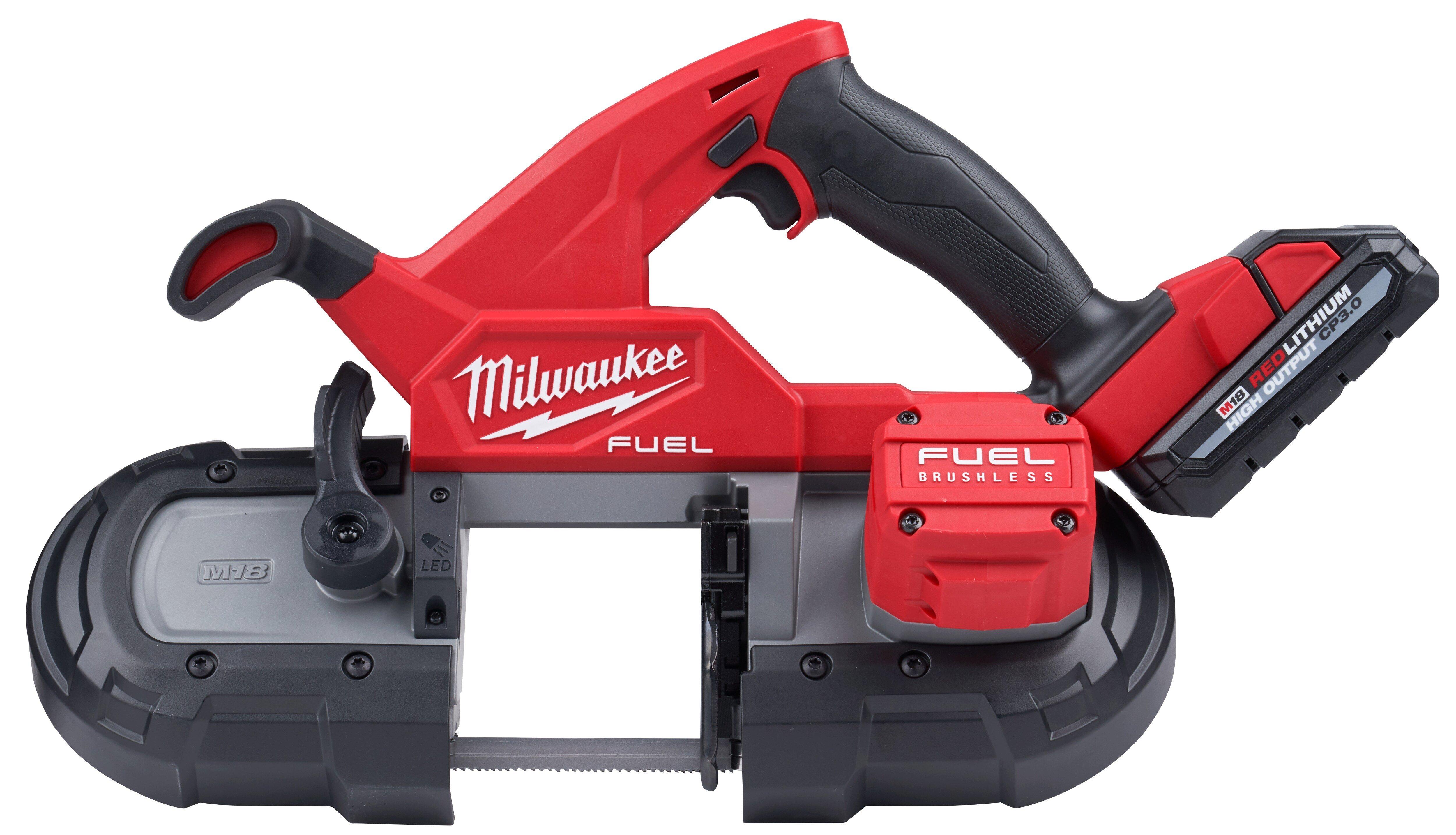 Milwaukee&reg; Red Cordless Lithium-ion 3A Band Tool Kit 